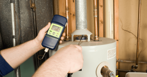 water heater temperature check